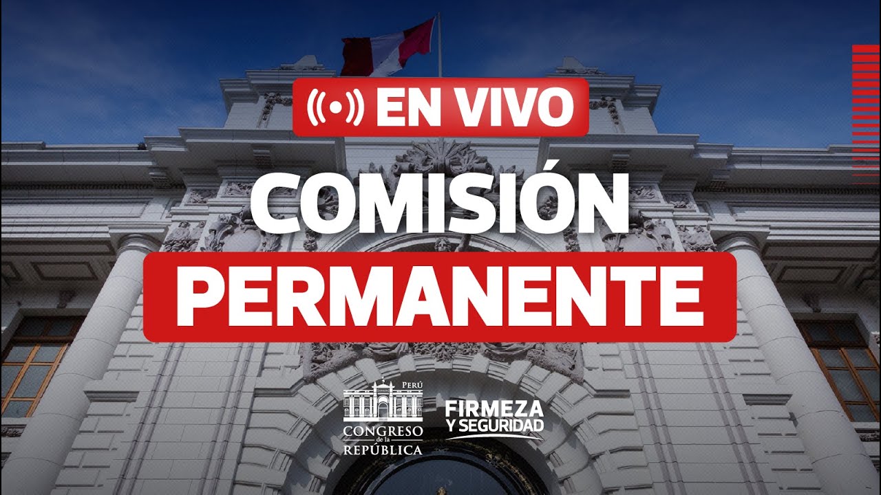 🔴 EN VIVO: Comisi&oacute;n Permanente | 29 DE DICIEMBRE DEL 2025