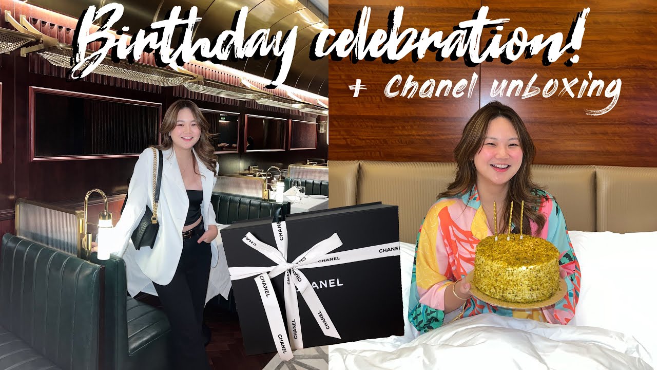 #AShUSUAL: BIRTHDAY STAYCATION, DINNER & CHANEL UNBOXING! | ASHLEY SANDRINE