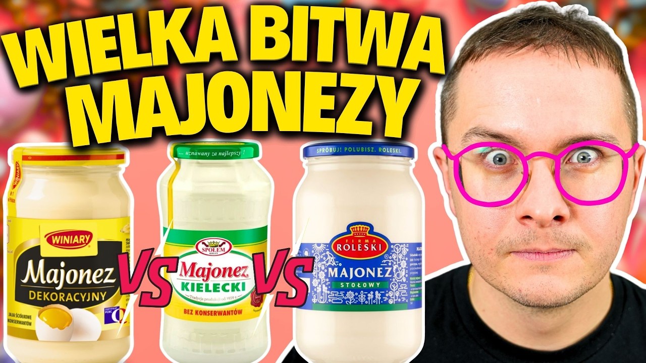 WIELKI TEST MAJONEZÓW PRZED ŚWIĘTAMI - KIELECKI CZY WINIARY?!