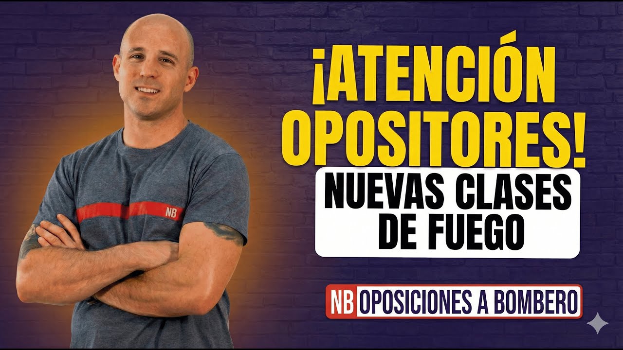 🚨 ¡URGENTE! Tu Temario de Bombero NO sirve: Nueva Clase L (ISO 3941:2026)