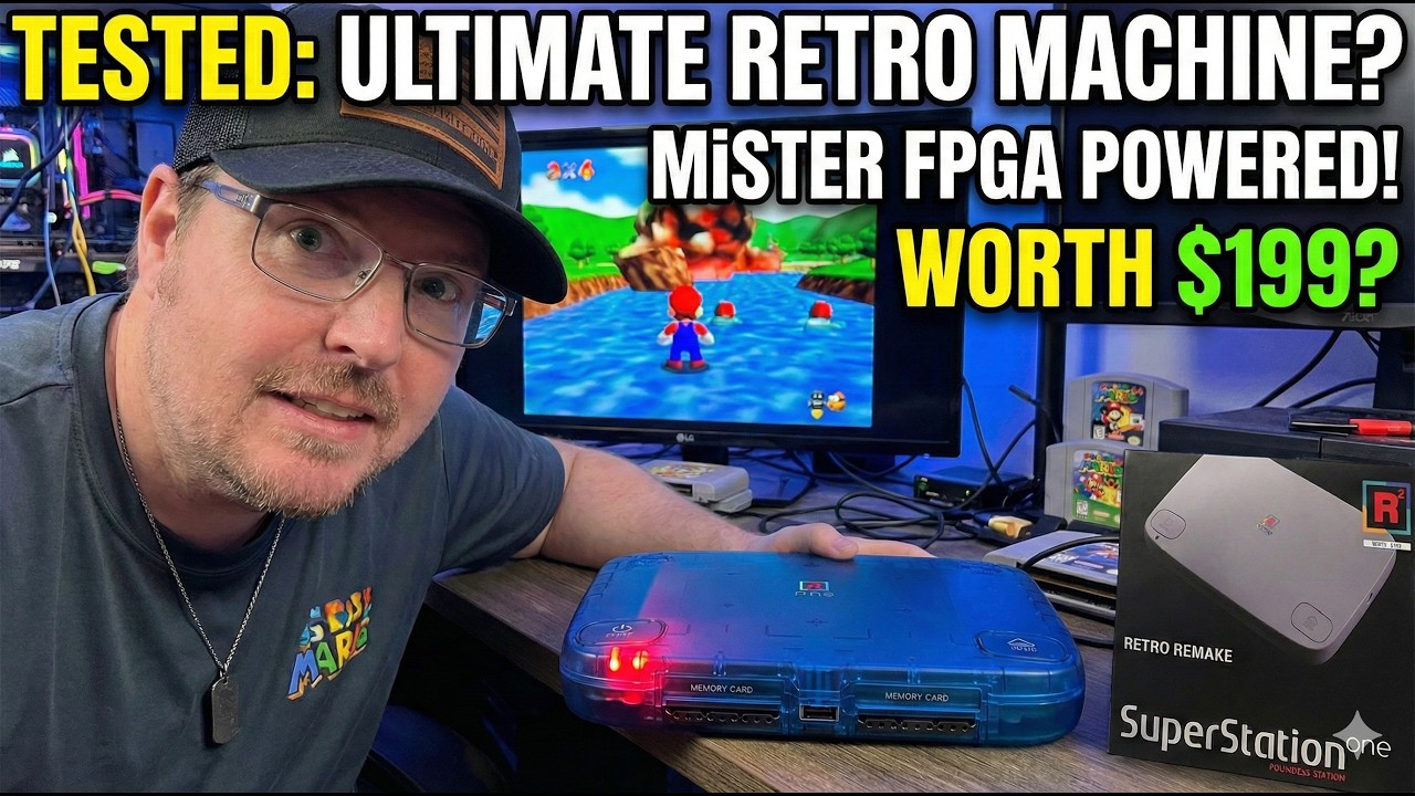 Superstation One Brings MiSTER FPGA To PlayStation