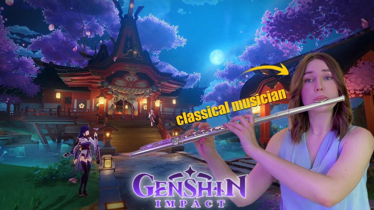 Genshin Impact on Flute | Inazuma OST | Forgotten epic & Blue dream [SHEET MUSIC]