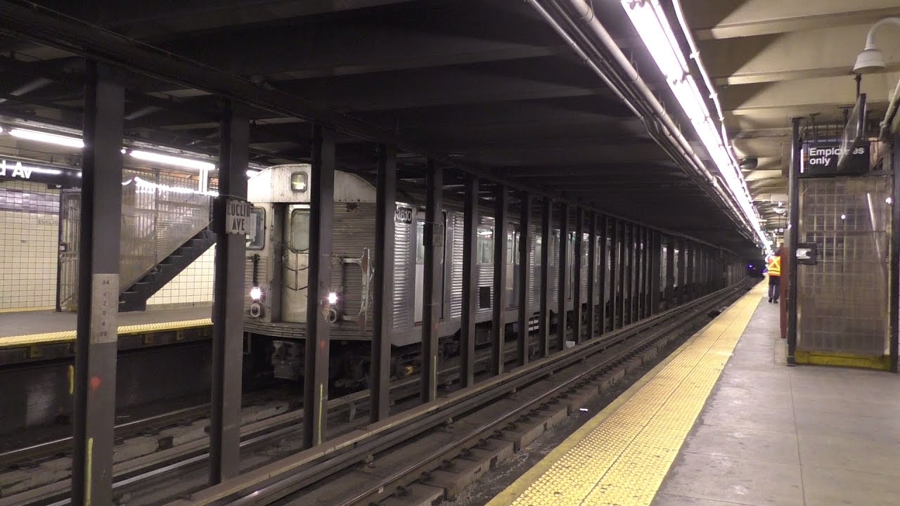NYC Subway HD 60fps: Budd 