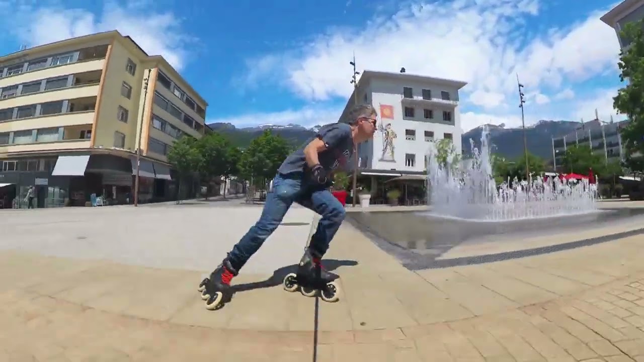 3x125 Inline Downhill Skating with Endless Twister Edge Jun 2024