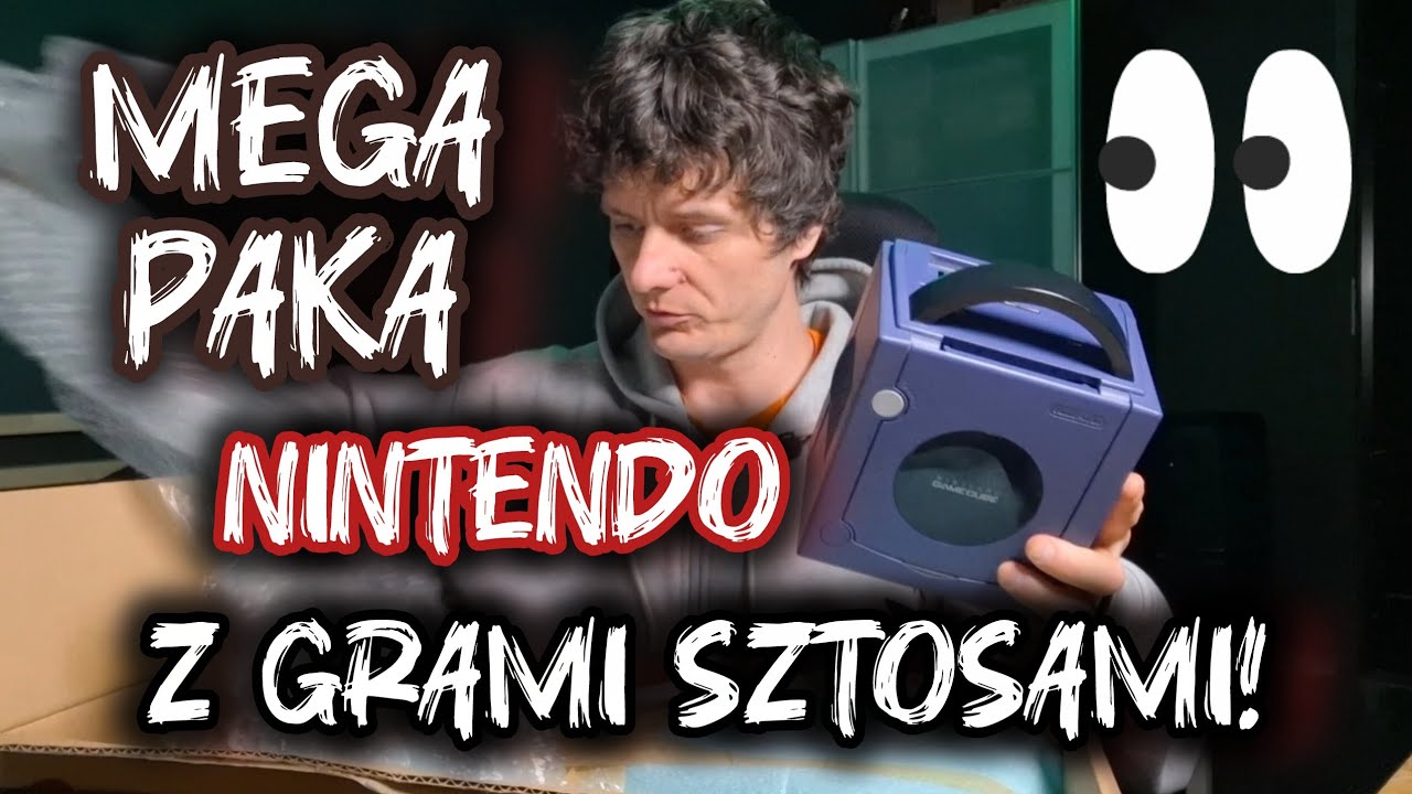 Mega Paka Nintendo Gamecube z Grami Sztosami❗️😳😵‍💫 #zelda #mgs #metroid 