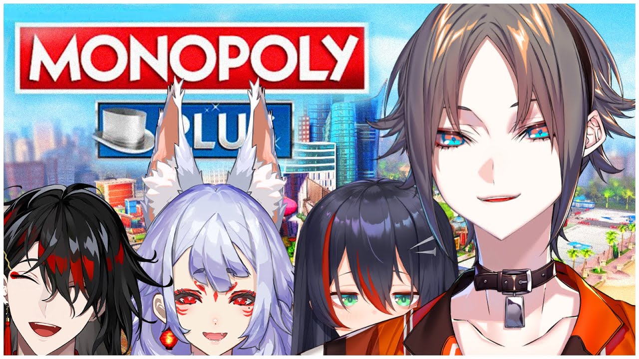 RUINING FRIENDSHIPS w/ Vox, Nina and Mika in MONOPOLY/UNO【MONOPOLY PLUS】【NIJISANJI EN | Mysta Rias】
