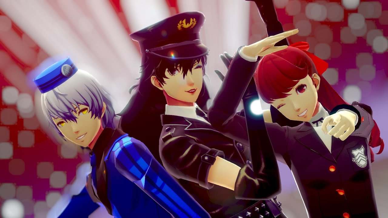 Royal Trio Dancing to Rivers in The Desert | Persona 5 Animation