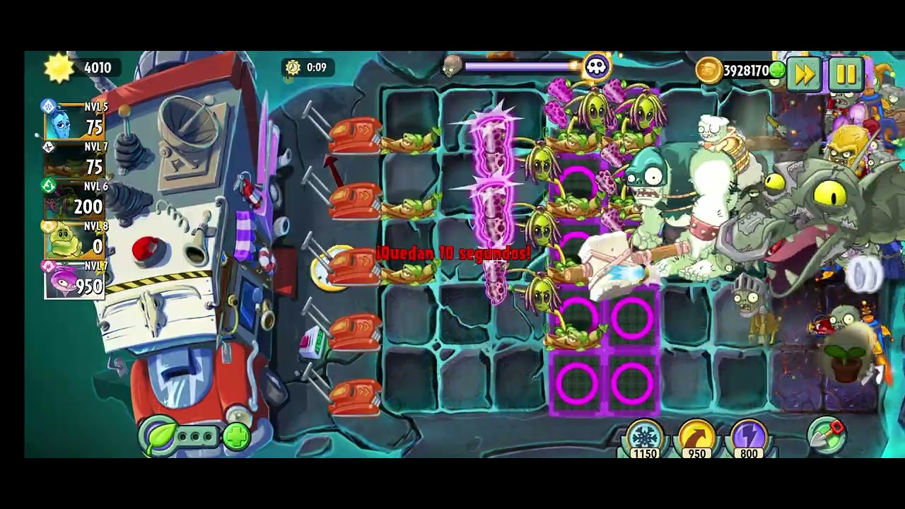 #PVZ2 2026 Búsqueda de Penny -Chile gélido 3 batallas vs Dr Zomboss tramposo 😡3 chiles difícil+Arena
