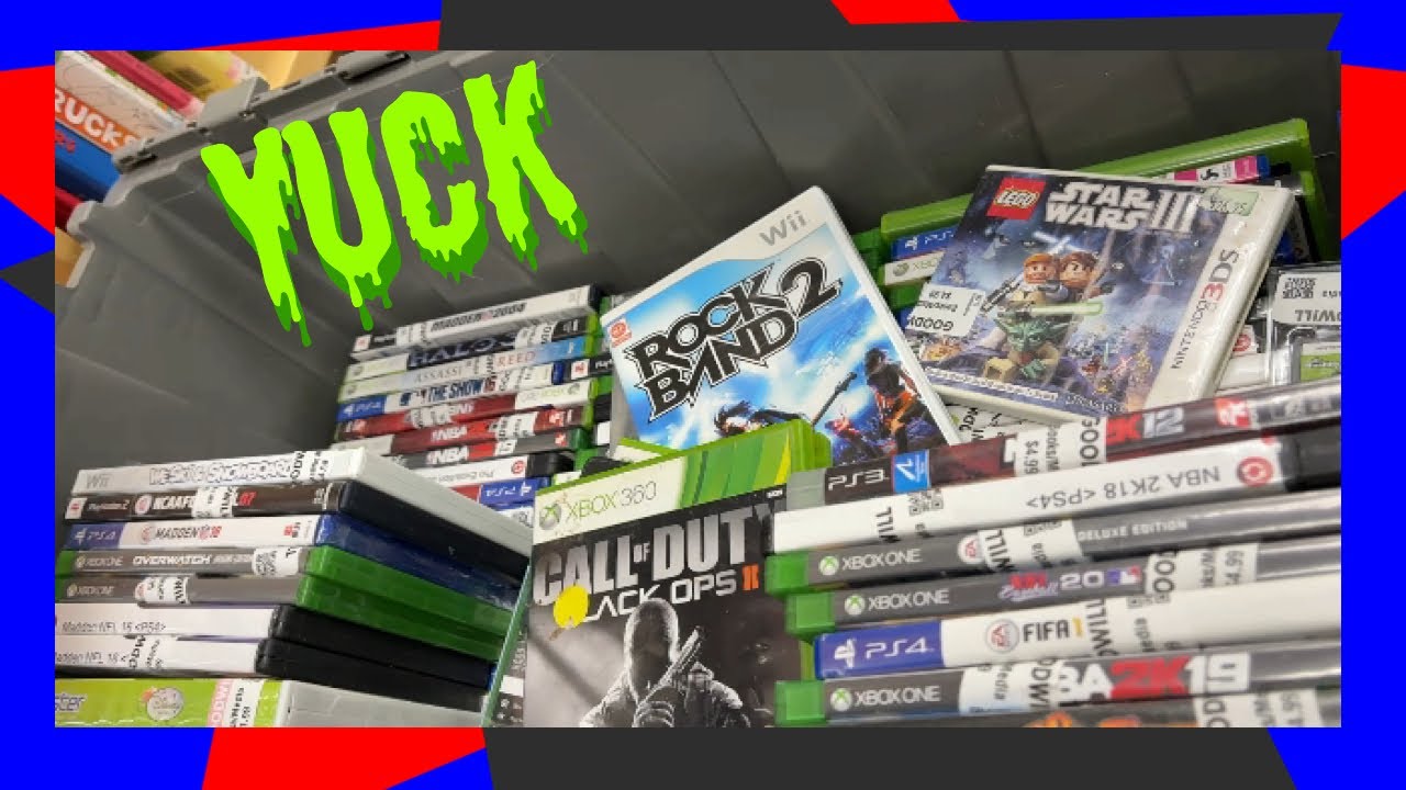 A Gamestop Threw Up in This Goodwill