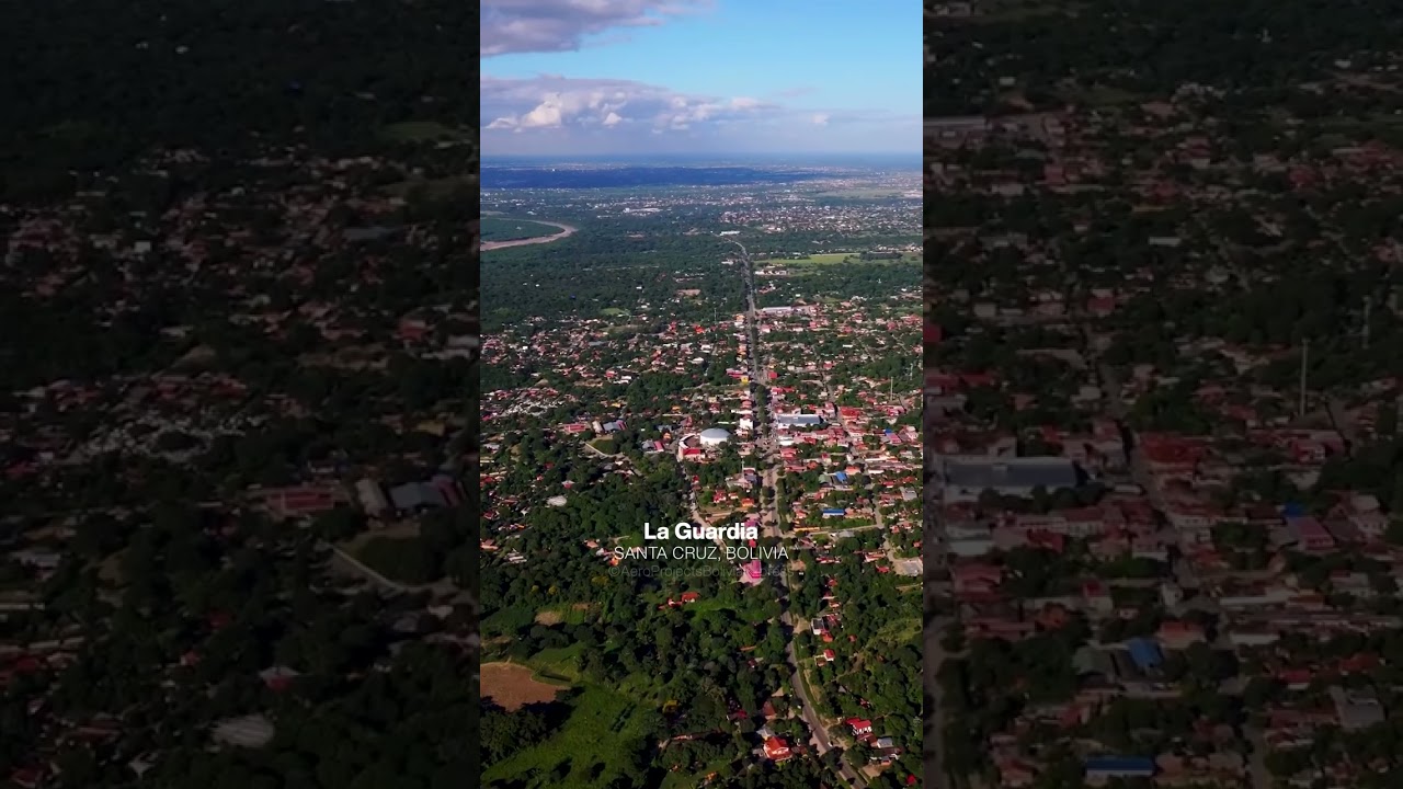 Suscr&iacute;bete para ver m&aacute;s contenido a&eacute;reo 🚁 #santacruzdelasierra #drone #dji #bolivia #laguardia