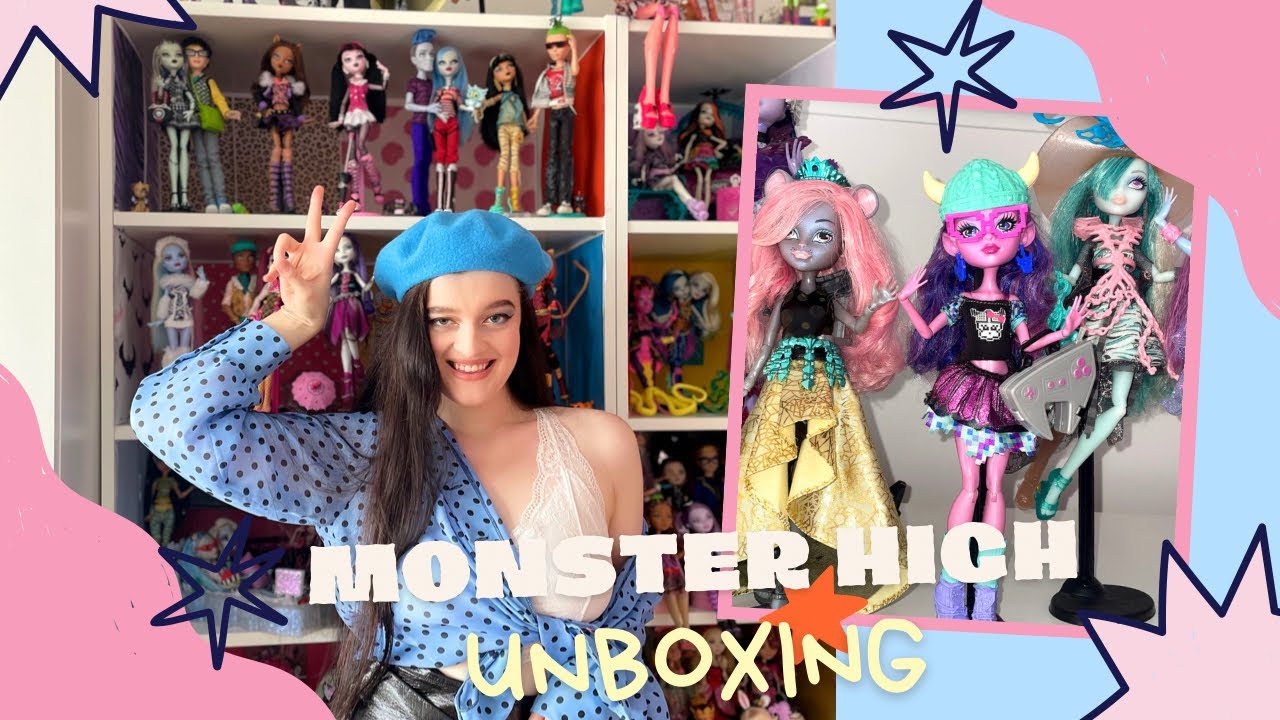OGROMNY UNBOXING LALEK MONSTER HIGH💖