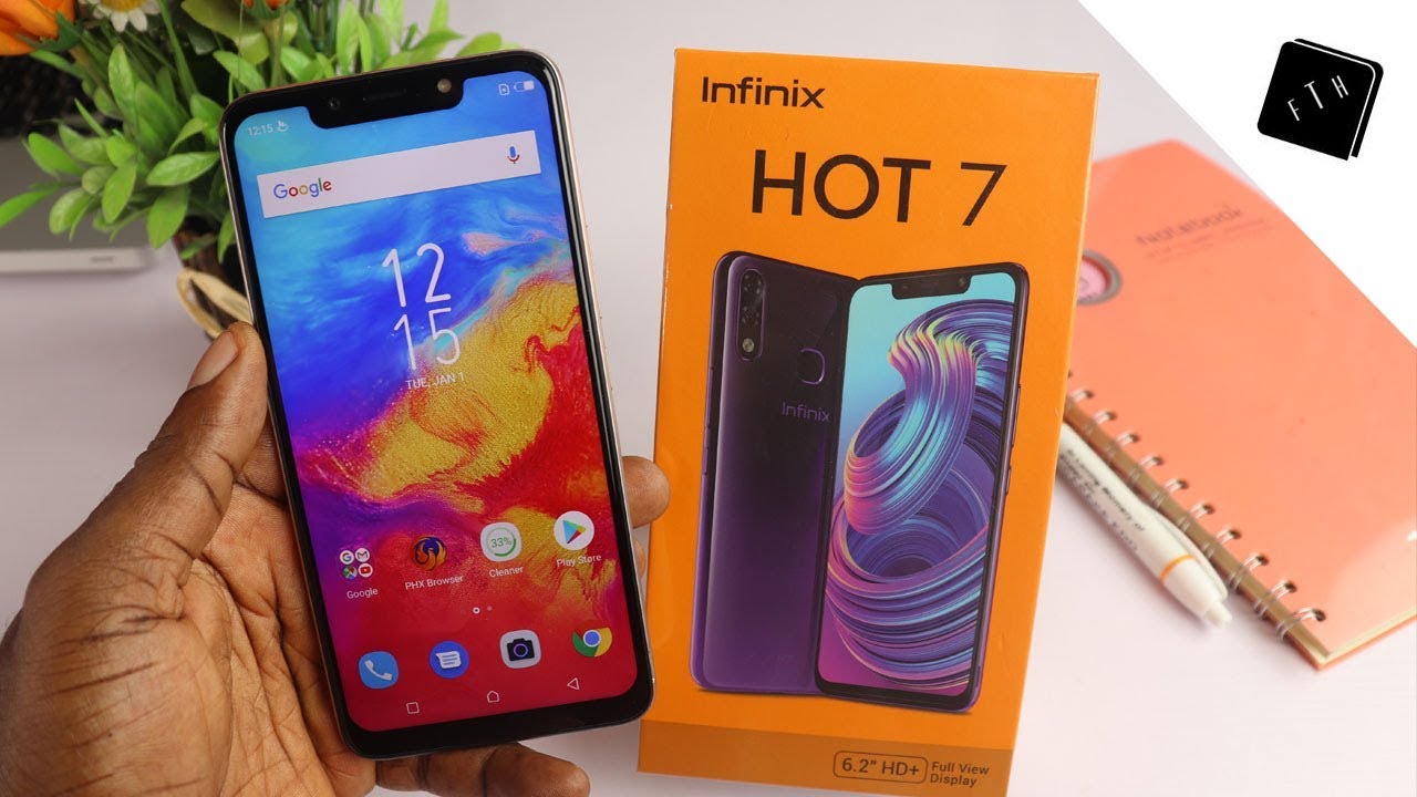 INFINIX HOT 7 РАСПАКОВКА И ПЕРВОЕ ВПЕЧАТЛЕНИЕ!