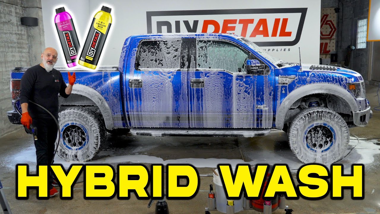 How to HYBRID WASH & DECONTAMINATE paint! Rare Ford Raptor ceramic coating prep