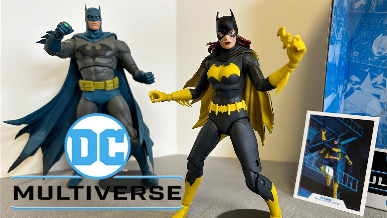 DC Multiverse Batgirl Three Jokers figure review McFarlane Toys