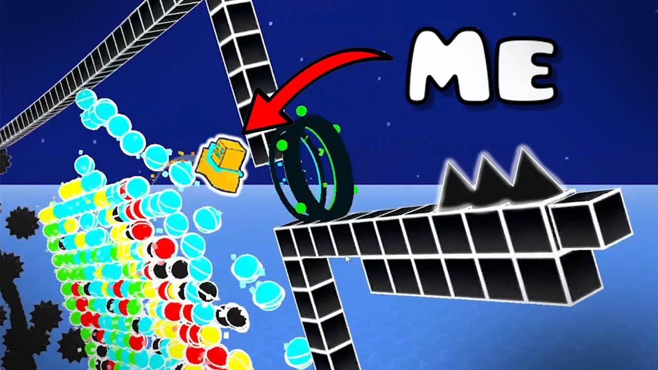 Who Can Make The WORST 3D Geometry Dash Level?