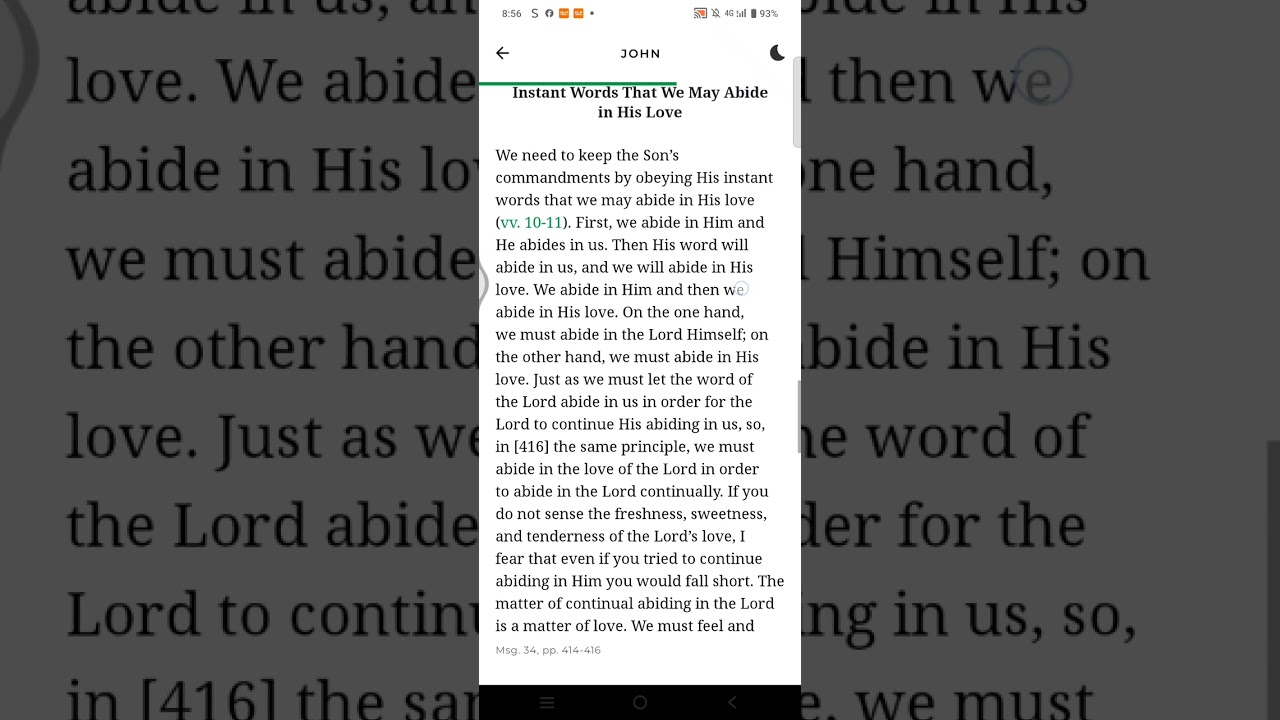 Life study of John- day. 134 reading 