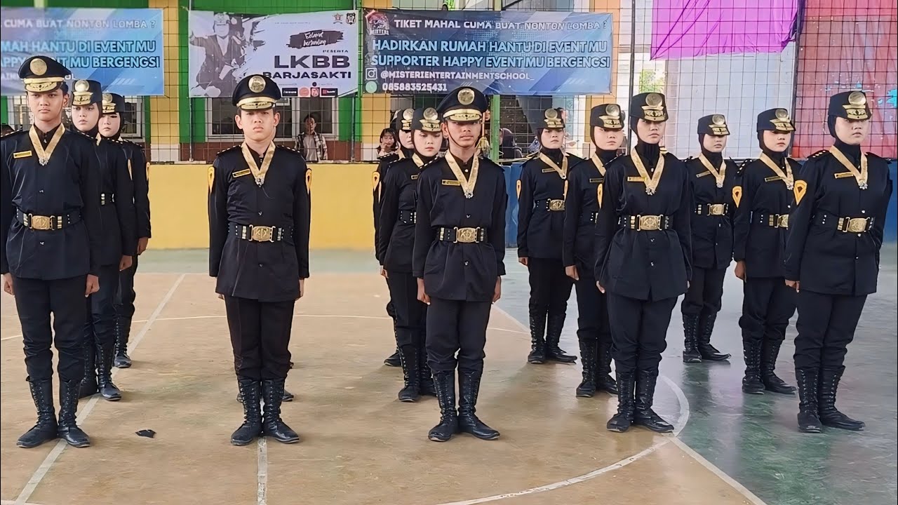 Sejarah Ki Hajar Dewantara! Penampilan Paskibra SMP PLUS FAJAR SENTOSA | LKBB BARJASAKTI 2024