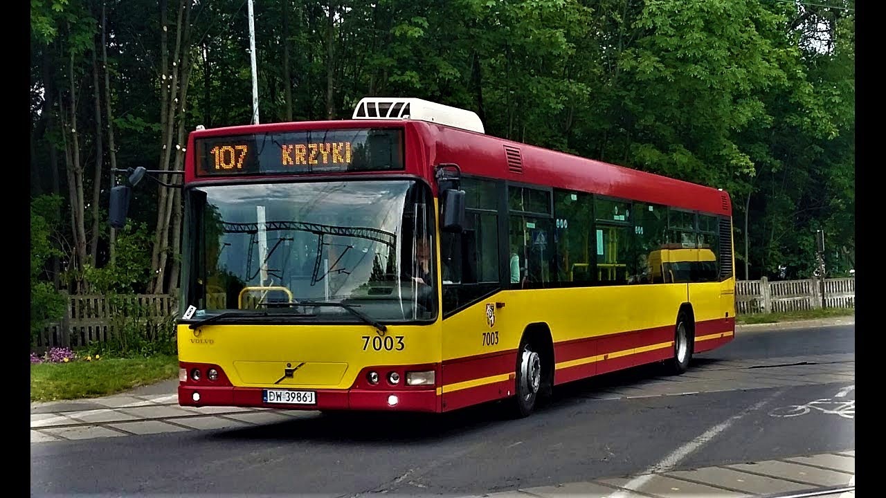 Linia 109 (fragment) Wrocław - TIMELAPSE