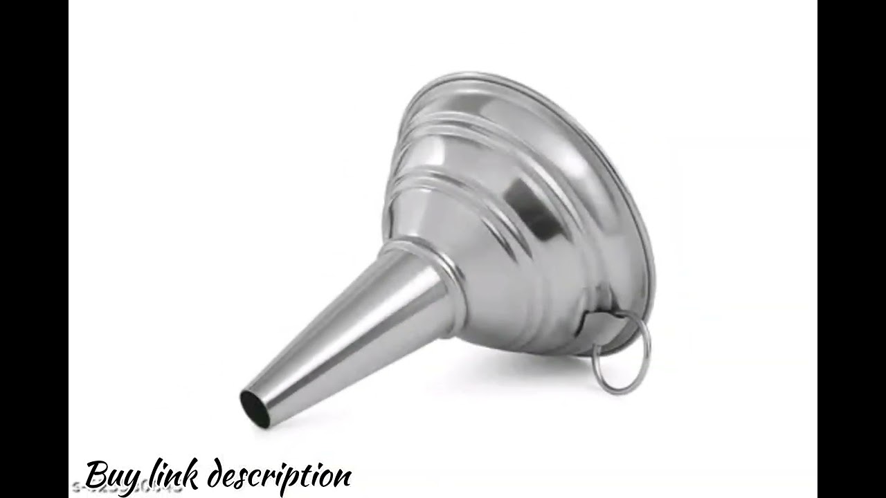 Premium Steel Funnel for Bottles & Containers | Durable & Easy to Clean#meeshoapp 