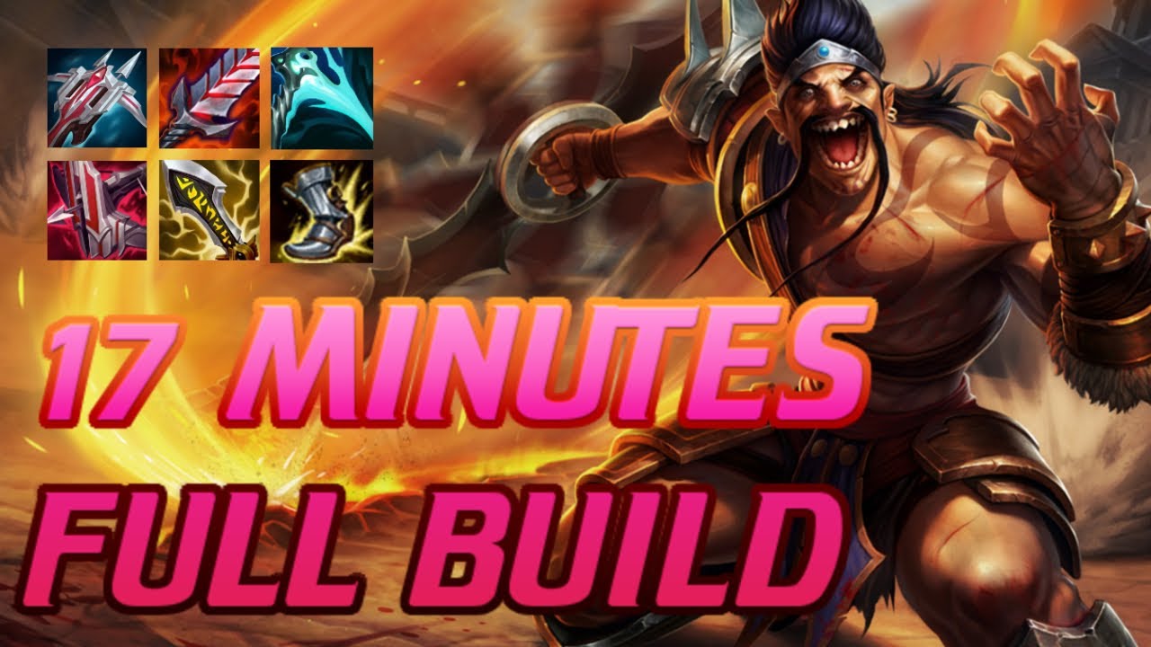 17 MIN FULL BUILD DRAVEN &bull;SMURFING&bull; [Best Moments] - Best Draven World - Vincent&acute;s Draven