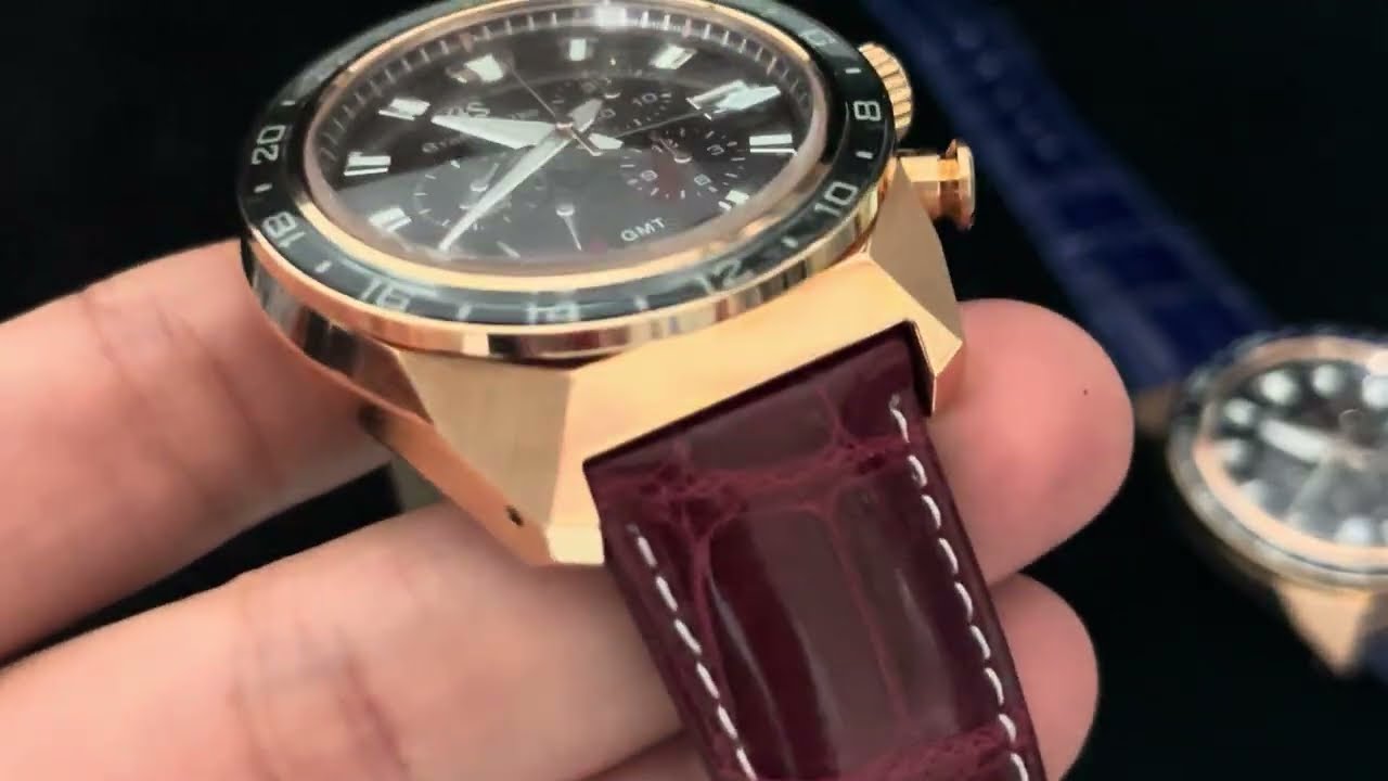 一不離二 短期內難得再入手 儲齊一套 難得一見 18k RG GRAND SEIKO SBGC230 limted 100 pcs spring drive chronograph