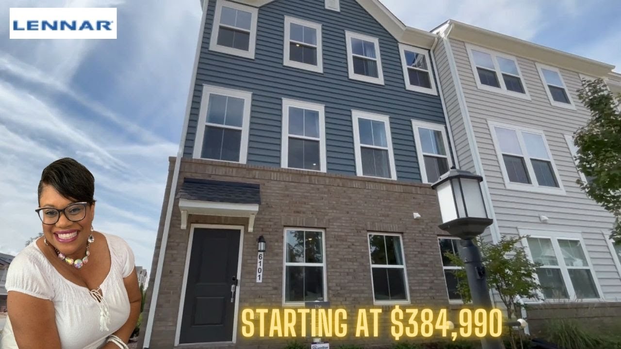 NEW HOMES IN RICHMOND VA | LENNAR | WATERMARK NORTH CHESTERFIELD, VA | TOWNHOMES | 2 CAR GARAGE