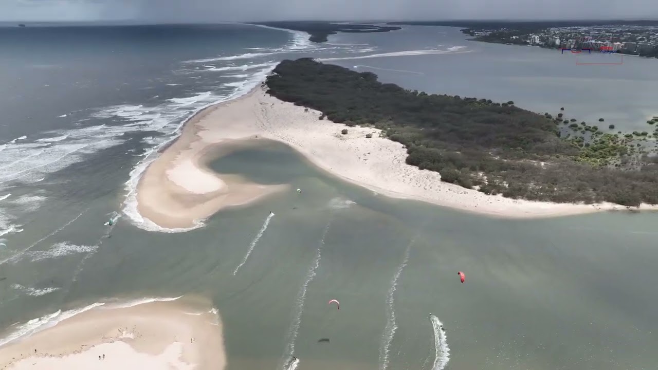 Caloundra Passage from above