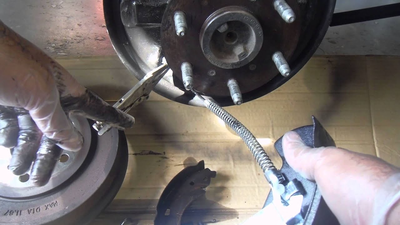 2005 Chevy Silverado Single Spring Rear Brakes (Brake Shoes Drum and Wheel Cylinder Replacement)