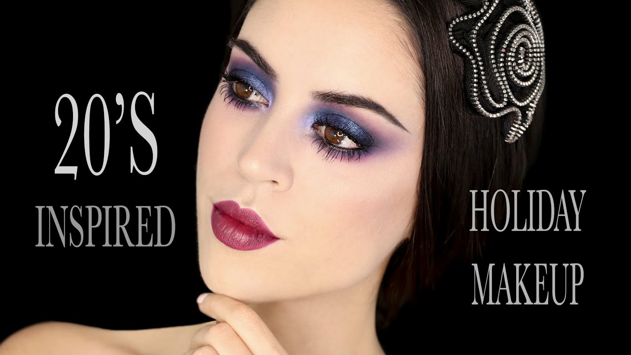 20's Inspired Μπλε Smoky Eyes | Εορταστικό Μακιγιάζ