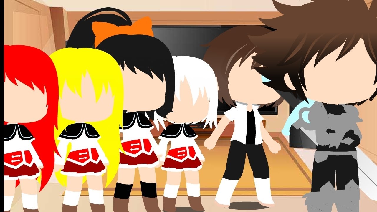 las ex novias de issei y su ex hermano reaccionan a issei es jim lake jr ( trollhunters )