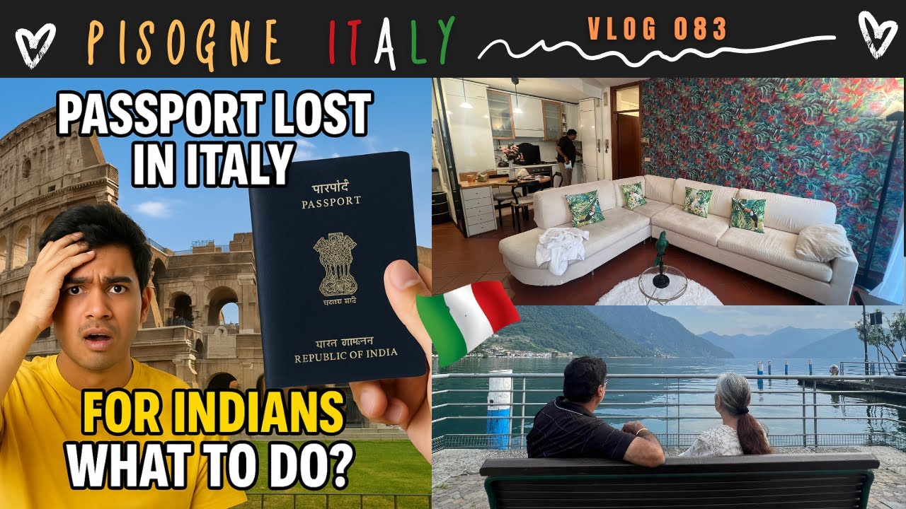 what to do when passport Lost or bag stolen in Italy | Police FIR | Deepanshu Hans | Hindi