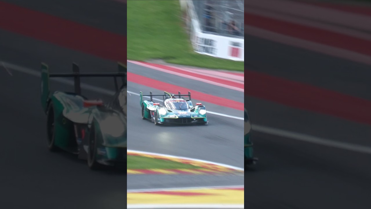 WEC 6 Hours of Spa 2025 | NEW Aston Martin Valkyrie Hypercar V12 Sound