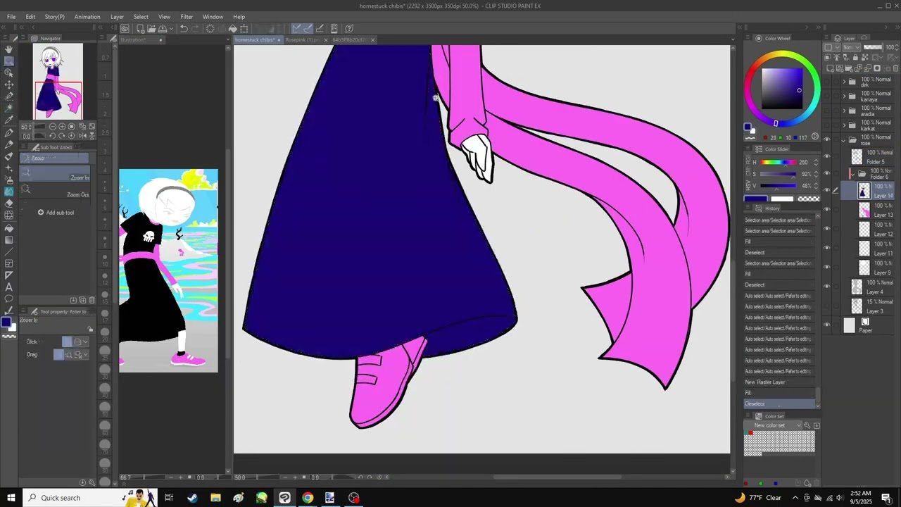 rose lalonde || homestuck speedpaint