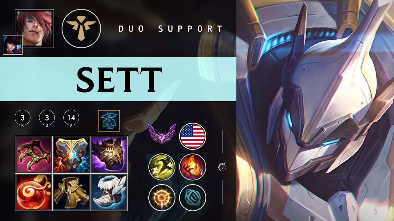 Sett Support vs Maokai - NA Master Patch 26.05