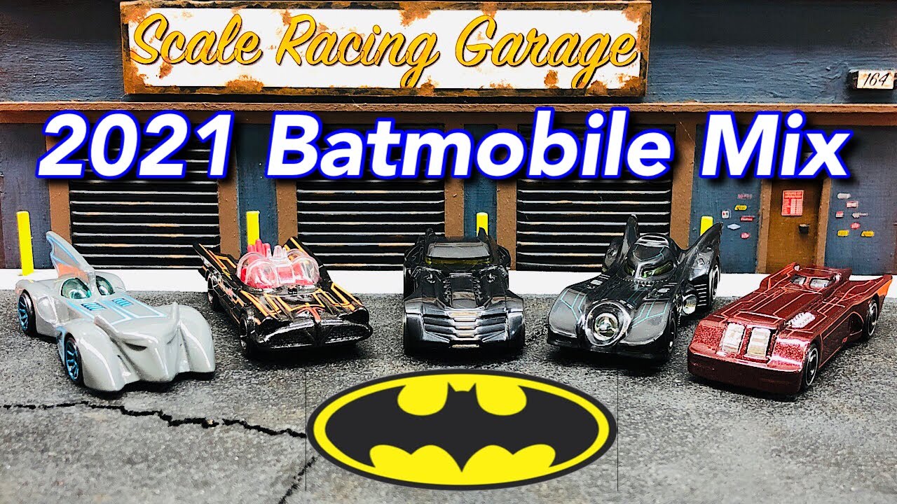 SRC Review: New 2021 Hot Wheels Batmobile set. Unboxing, Review, and Race!