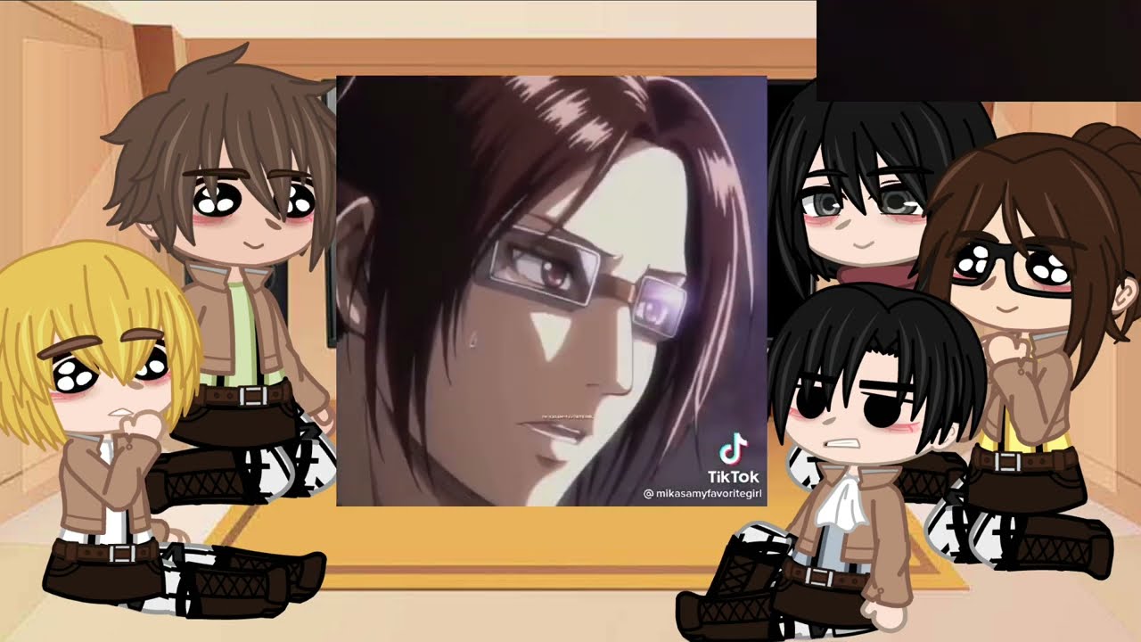 Aot reacts // 1/1 // rlly random // ships in desc // first video