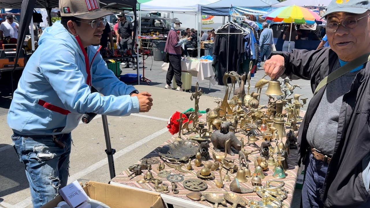 Life in Oakland California at the Flea Market