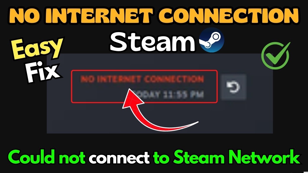 Как исправить ошибку Steam «Нет подключения к интернету» — Не удалось подключиться к сети Steam