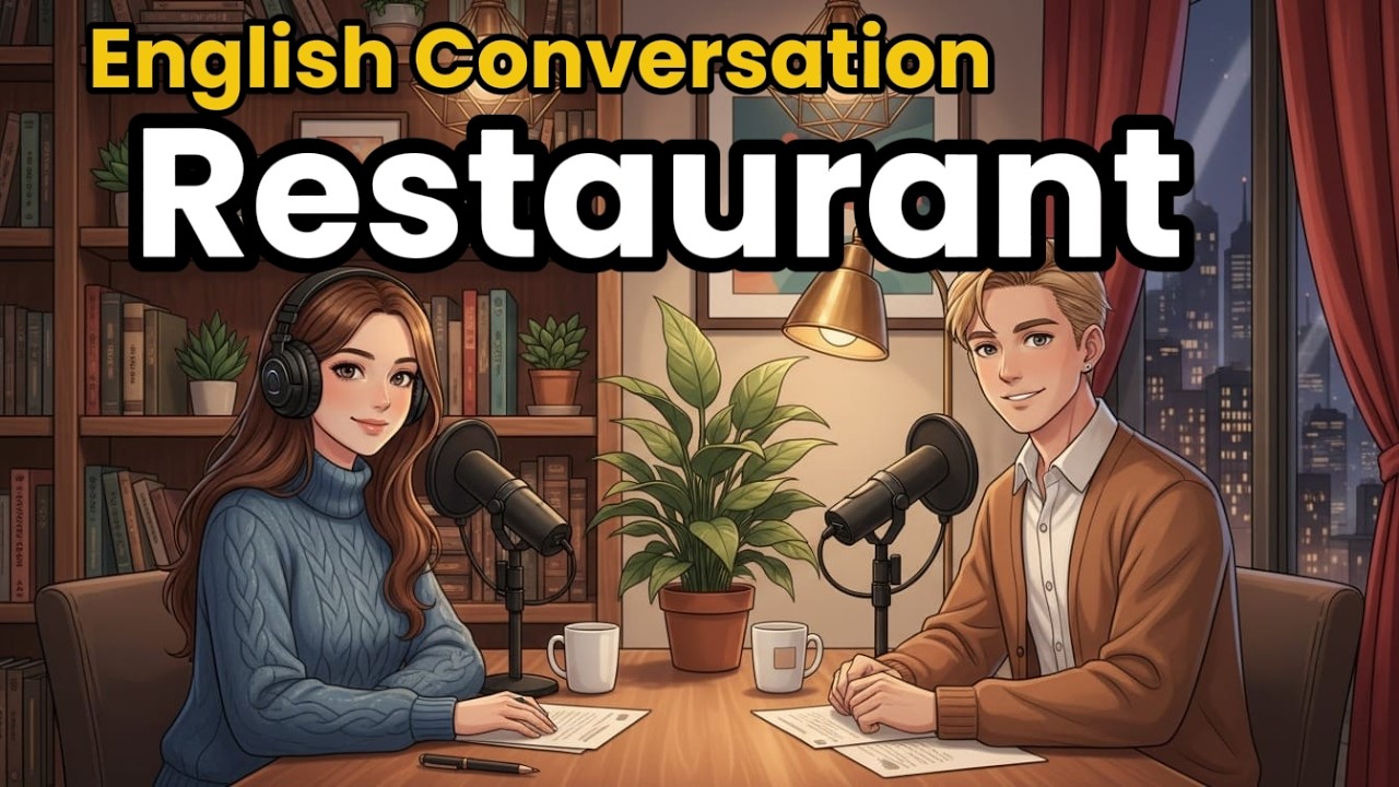 How to Order Food in English | Real Restaurant Conversation Practice
