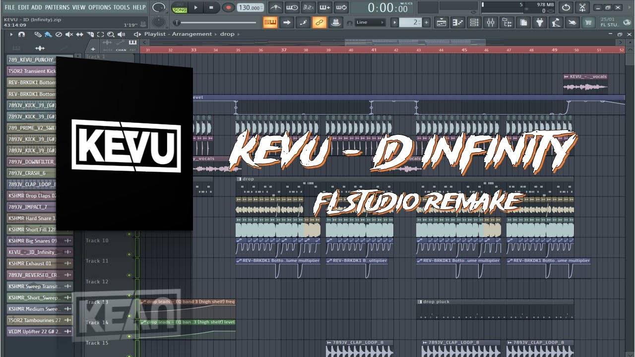 KEVU - ID (Infinity) | FL Studio Remake