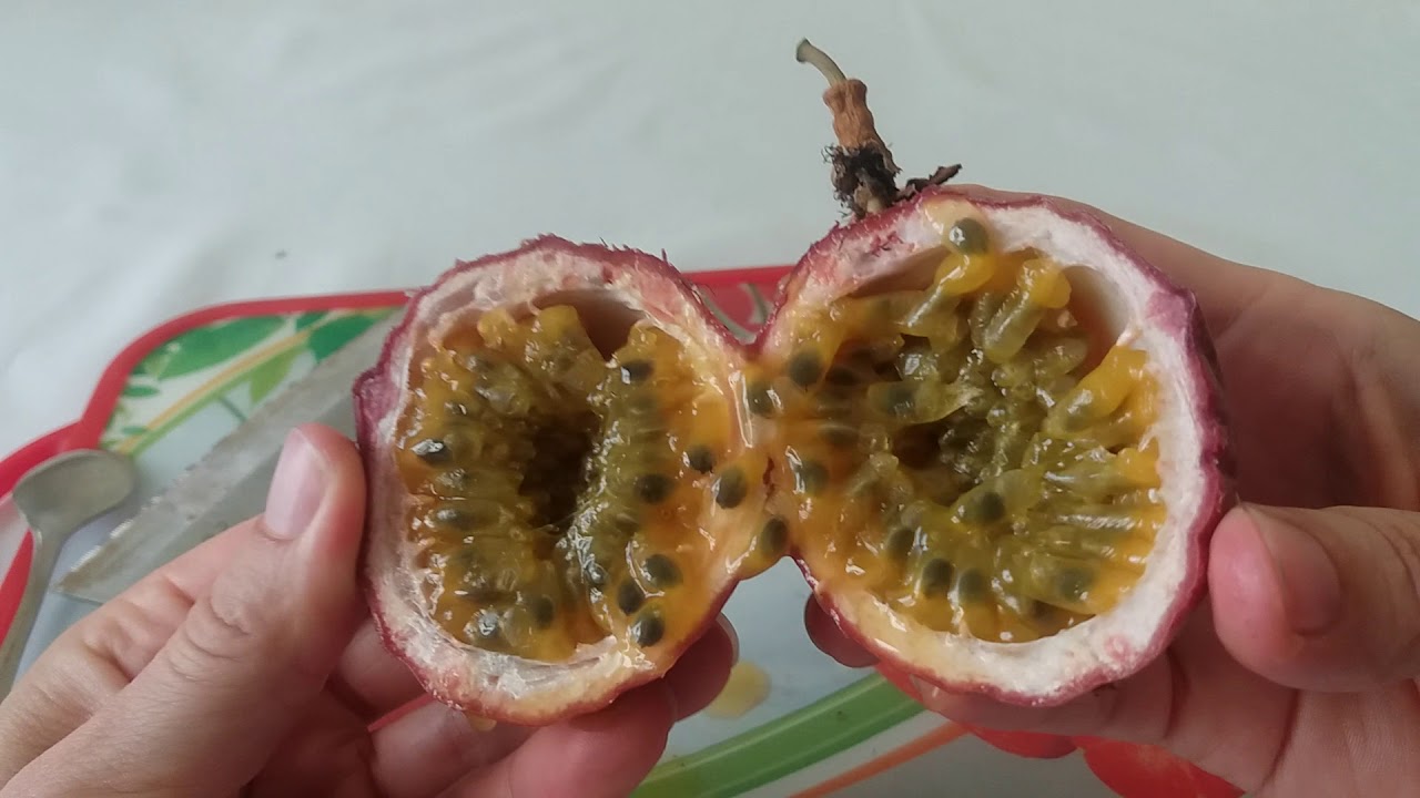 Как есть маракуйю?