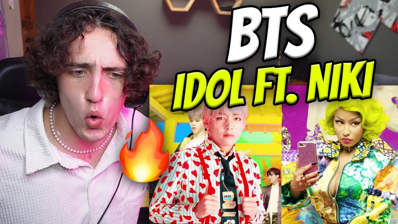 BTS (방탄소년단) 'IDOL (Feat. Nicki Minaj)' Official MV - REACTION !!!