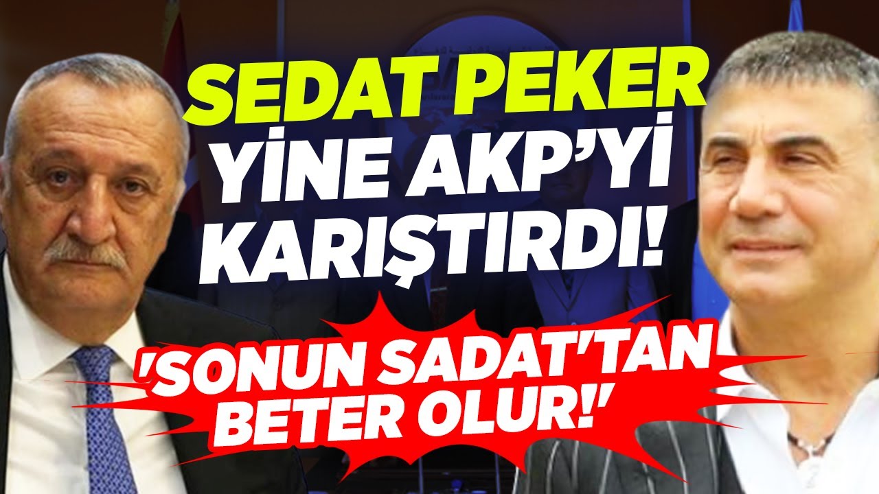 Sedat Peker Yine AKP'yi Karıştırdı! 'Sonun SADAT'tan Beter Olur!' KRT Haber