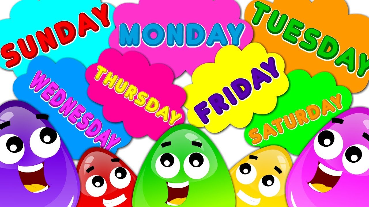 Days Of The Week Song | Learn With Crazy Eggs | Nursery Rhymes And Baby Songs