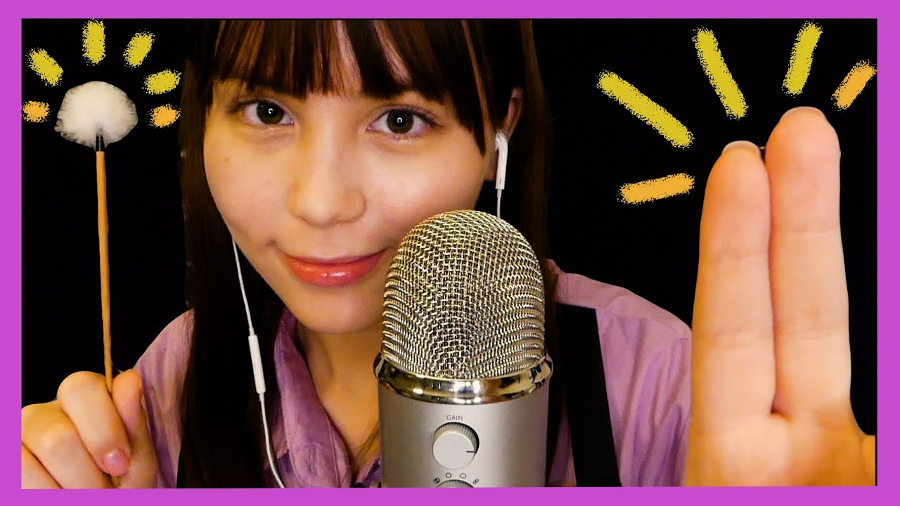 ASMR | Somehow Relaxing ADHD Focus Games (English)