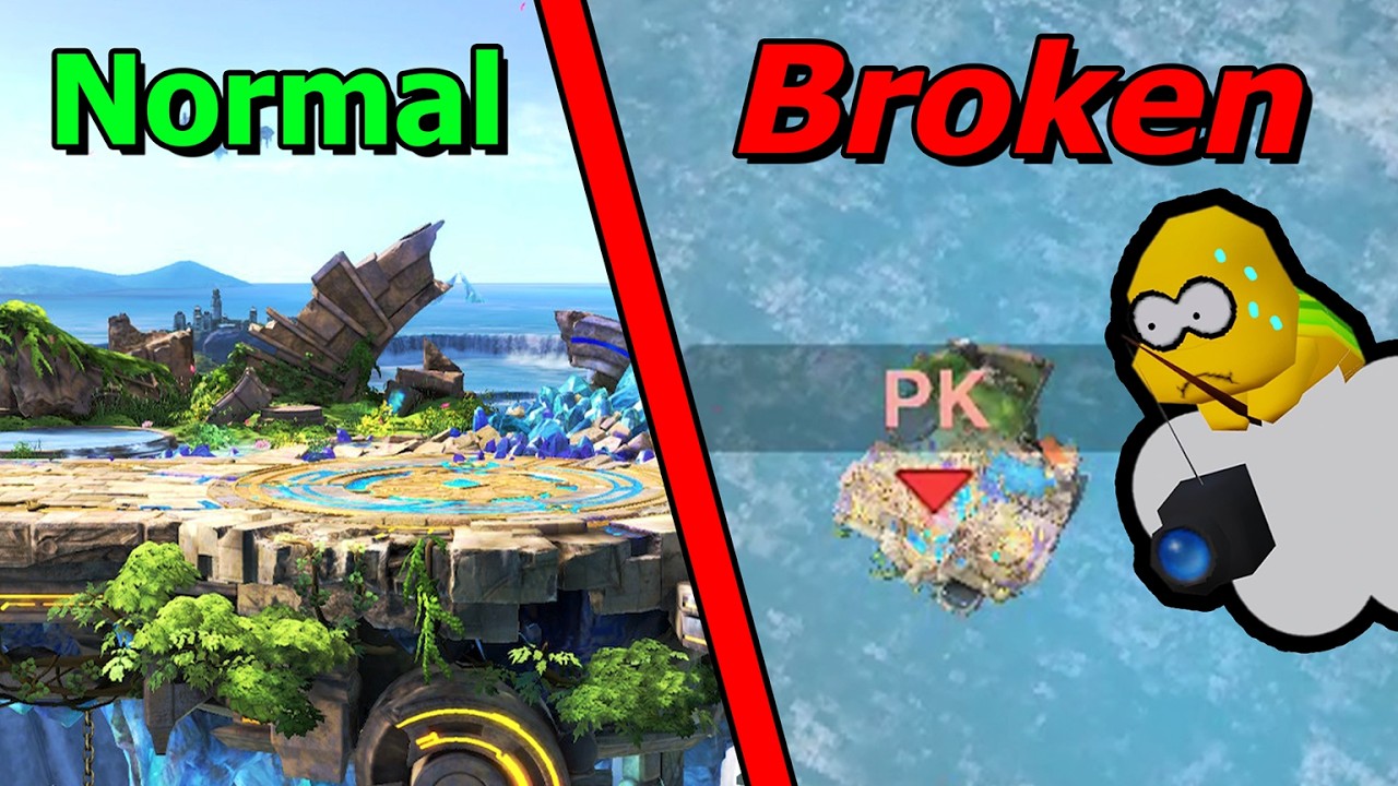 How to BREAK the Game's Camera | Smash Ultimate Glitch