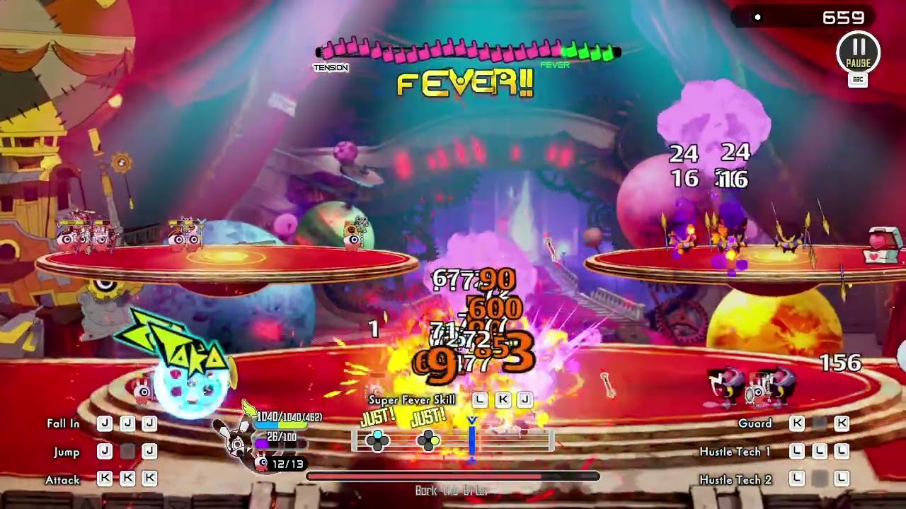 Ratatan - Pyokorappa Oath 5 Duo Dark Ratatan no damage 1 hit (orz)