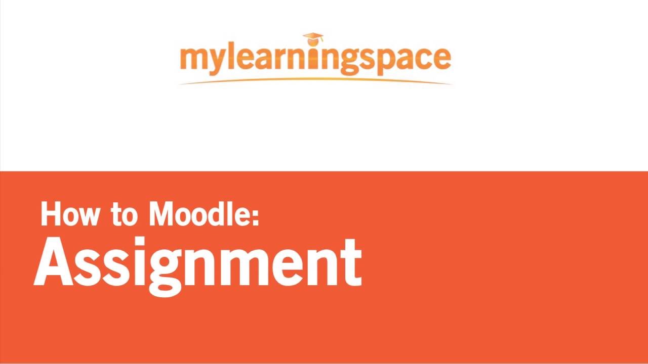 Moodle - Assignment
