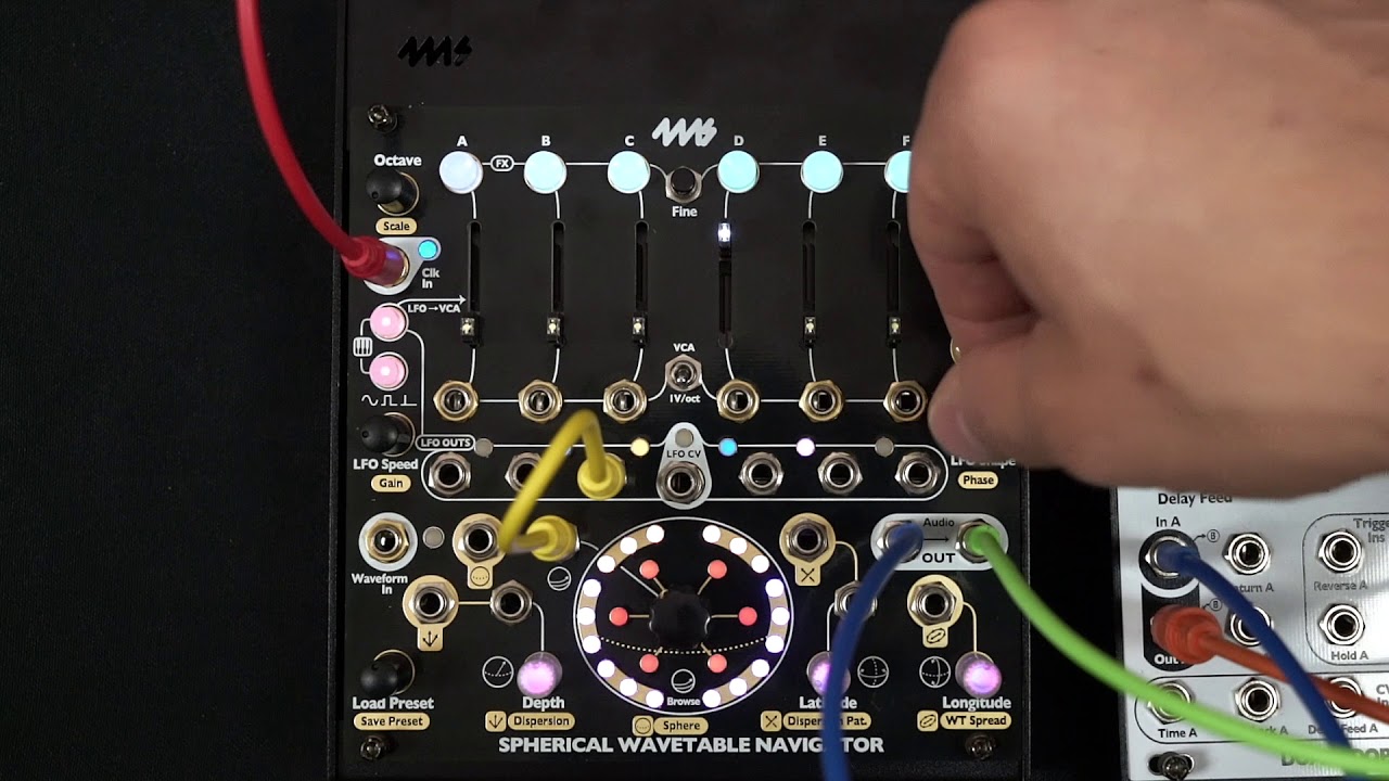 Spherical Wavetable Navigator (SWN) - Exploring LFOs