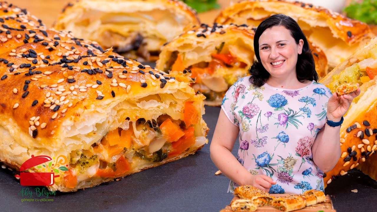 STRUDEL CU LEGUME - Nemaipomenit de Bun! 